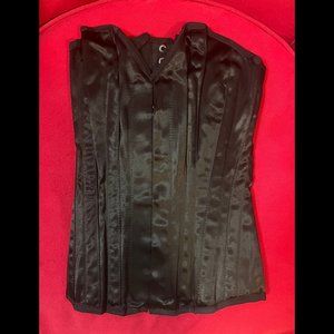 NEW Corset Story Black Satin Overbust Corset 20in/51cm